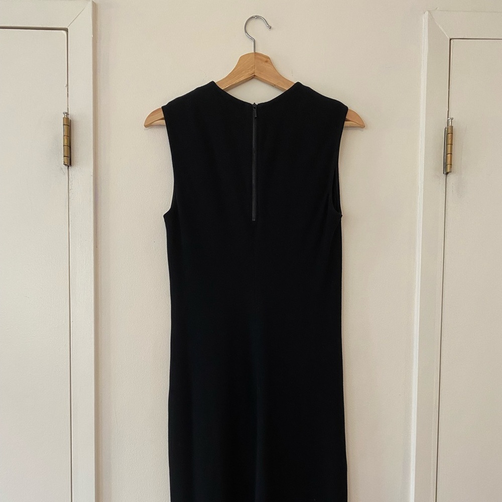 Vince Black Stretchy Sheath Dress Sz Medium - Picture 7 of 7